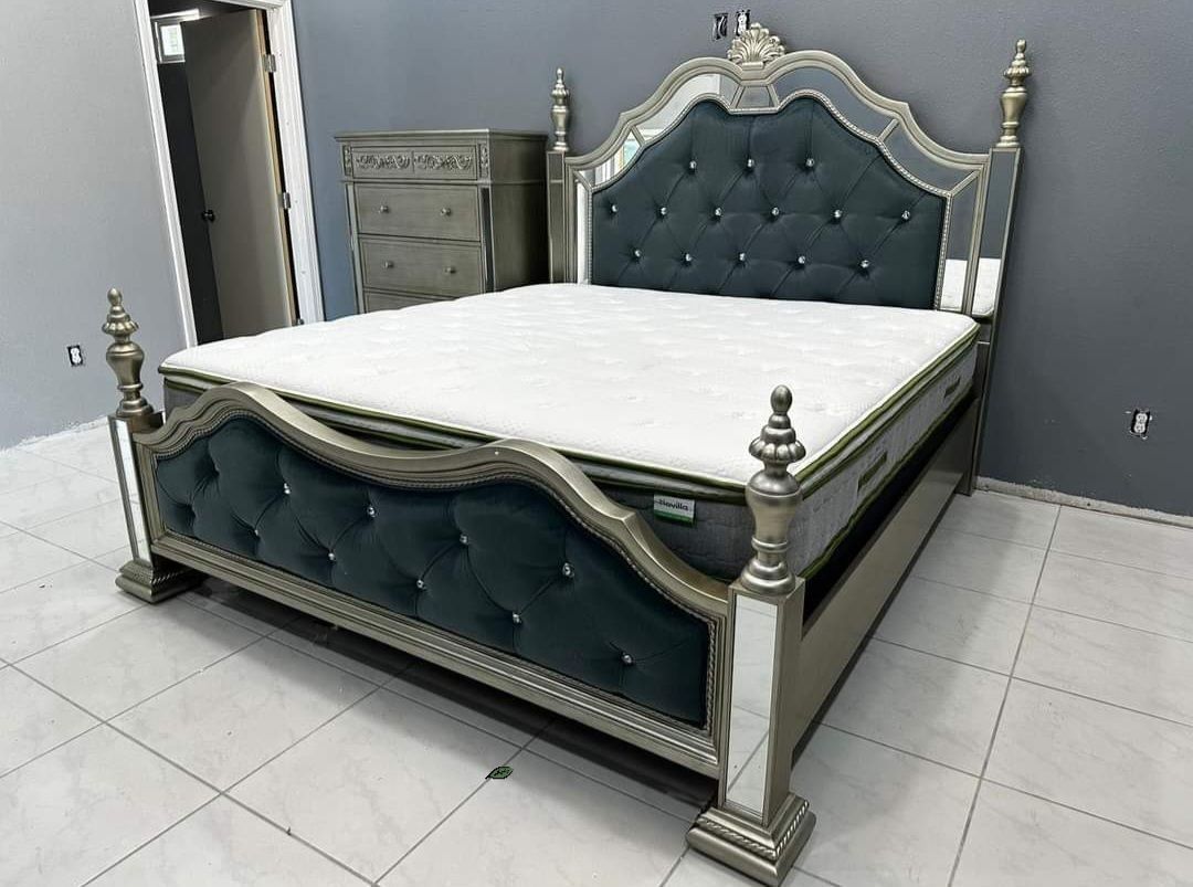 ESPERANZA QUEEN BEDROOM SET
4Pc Queen Bedroom Set