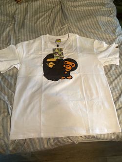 A Bathing Ape "Milo on Ape Head" T-shirt Large