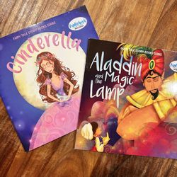 📚 (2) Softcover Fairytale Books