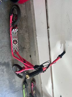 Mongoose Kids Kick Scooter Pink