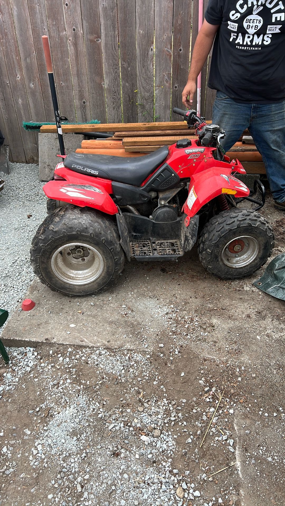 QUAD POLARIS PREDATOR 50