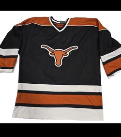 Texas Longhorns Hockey Jersey Size L