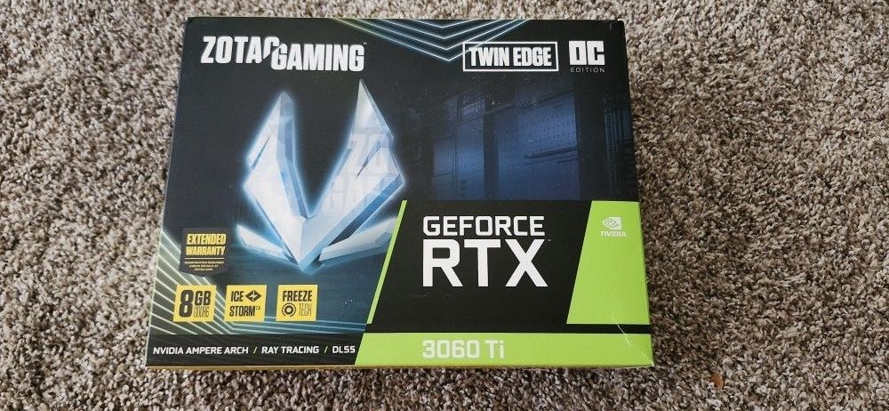 Zotac RTX 3060TI Twin Edge OC