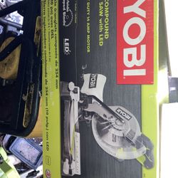 Ryobi Miter Saw With led