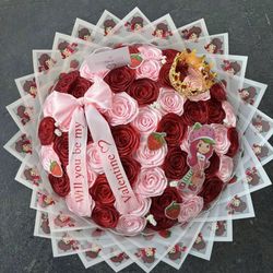 Strawberry shortcake bouquet