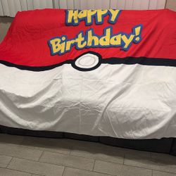Pokémon Happy Birthday Backdrop