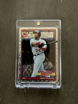 minnesota twins kirby puckett case hits