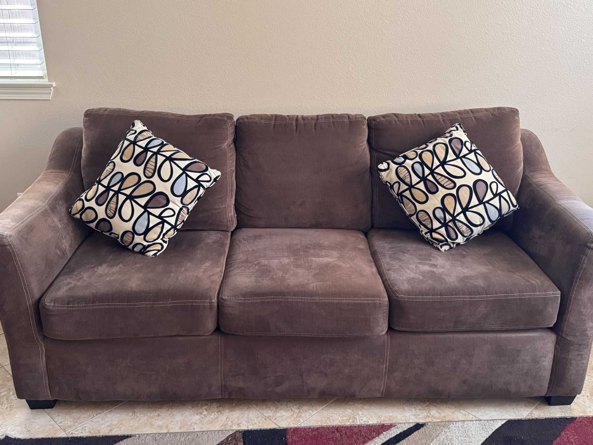 Stevie Brown 78”Sofa & 65” Loveseat