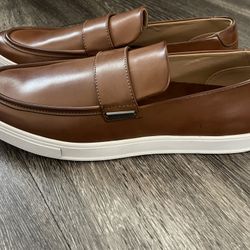 Kenneth Cole Men’s Loafers Slip On Shoes Size 10.5 Leather Casual Dress