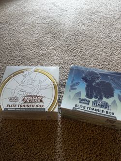 Brilliant stars and silver tempest ETB