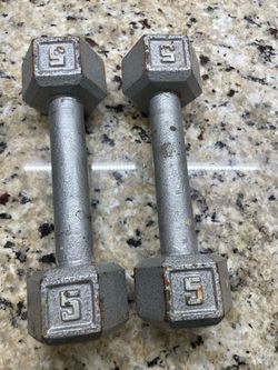 Dumbbells 5LB Weights