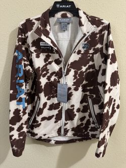 Cow Print Ariat Jacket