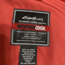 Mens Eddie Bauer $25 Weather Edge Jacket 