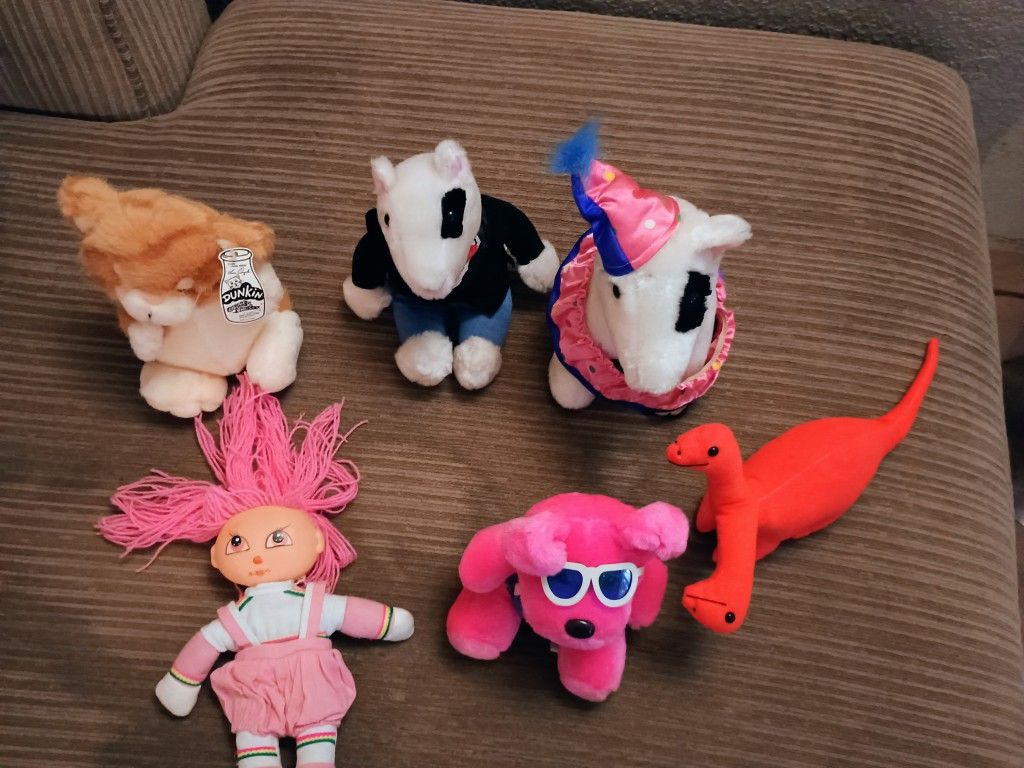 Vintage Plush Dolls