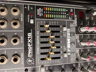 ProFX16 mixer