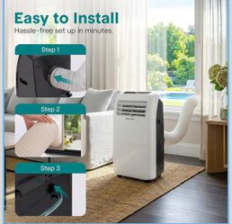 Portable air conditioner serene life 8,000 btu asking $180
