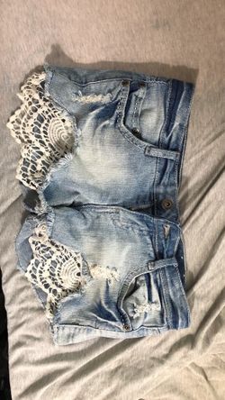 Crochet shorts