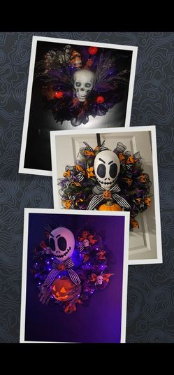 Halloween 🎃 Thanksgiving 🦃 and Christmas 🎄 Wreaths on order only!
