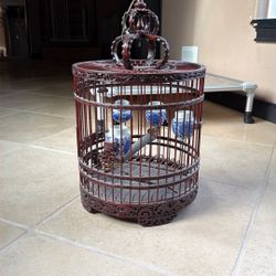 Decorative Thailand Style Bird Cage. 