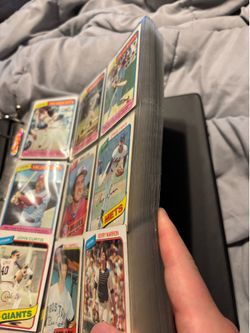 1979 Topps Baseball binder lot