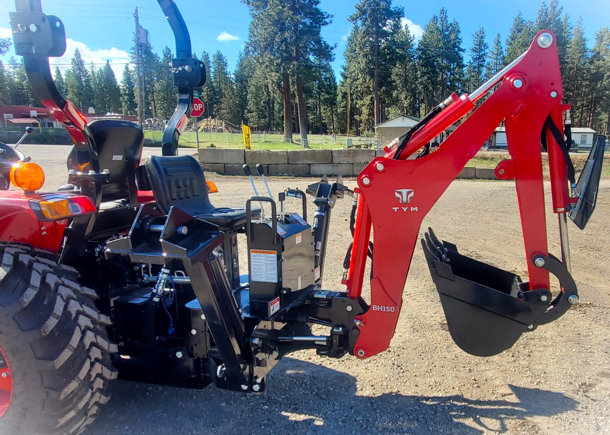 TYM Branson BH150 Tractor Backhoe Attachment 