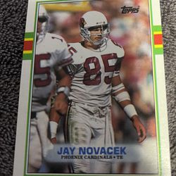 Jay Novacek Topps 1989