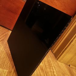 PS4 w/disc holder, controller and games