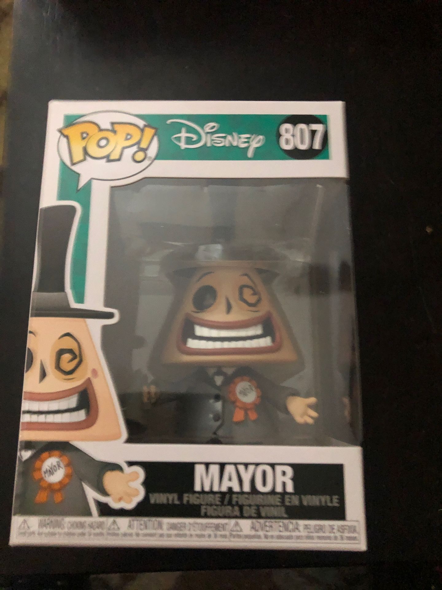 Funko Pop MAYOR Nightmare Before Christmas 807 - NIB