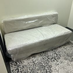 IKEA HIMMENE Sleeper Sofa (wrapped/damaged)
