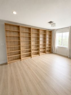 New bookshelf’s