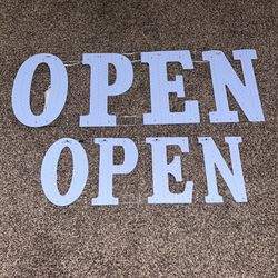 Neon Open Sign NEW