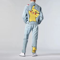 Pikachu jacket And Pants x Levi’s Pokemon