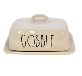 Rae Dunn Gobble Butter Dish- New