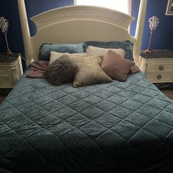 Bedroom Furniture Set ( Mattress, Box Spring, Metal Platform Not Included)