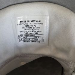 Jordan Basketball  White Size 14