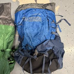 Kids Backpacks and Sleeping Bag