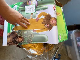 Adult Zipster Cowardly Lion One Piece Costume - The Wizard of Oz