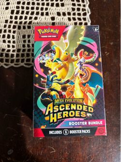 Pokémon TCG mega evolutions- Ascended Hero’s booster bundle (sealed)