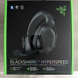 Brand New - Razer Blackshark V2 Hyperspeed Wireless, Black