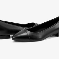 Rockport Women's Kenzie Ballet Flat, Black, 10.5 Wide