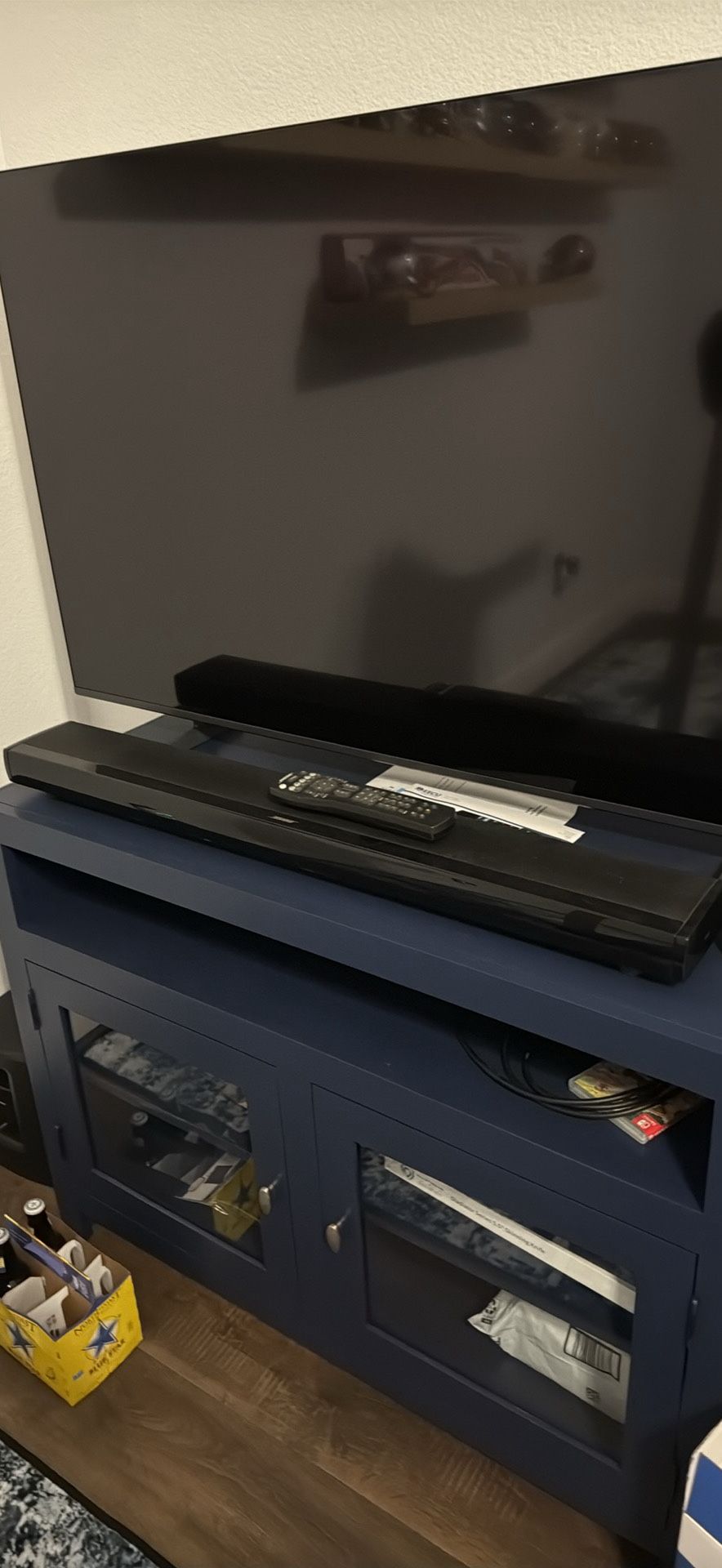 Bose Sound Bar And Woofer