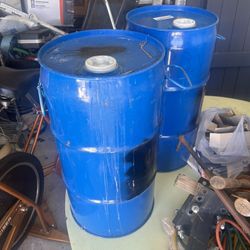 2 / 8 Gallon Metal Containers  / Read Below ⬇️