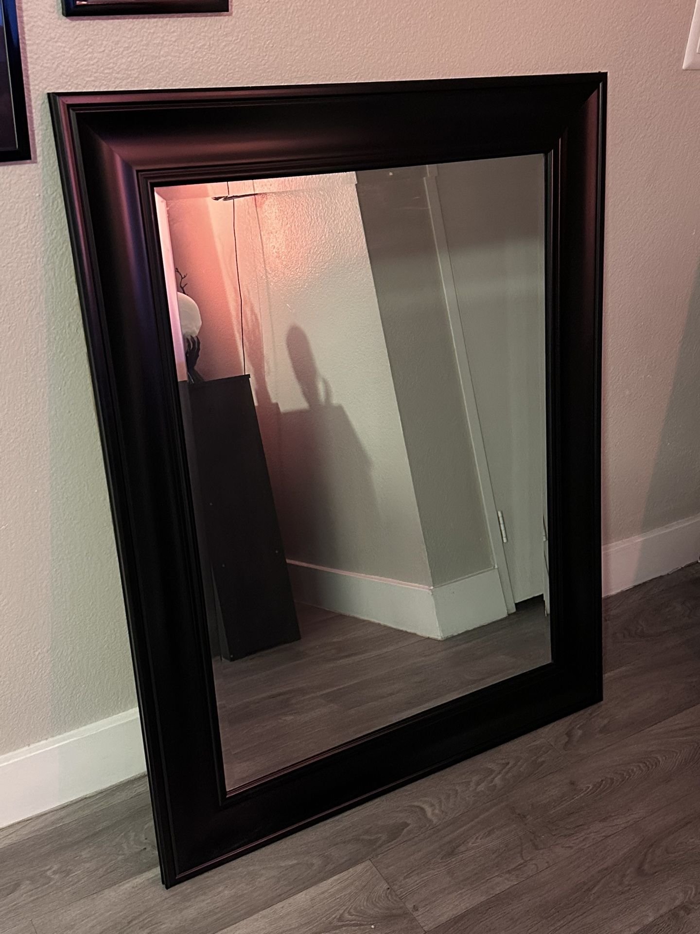 Black Frame Mirror 