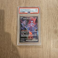 2025 Rocket's Mewtwo SIR PSA 9 Pokemon