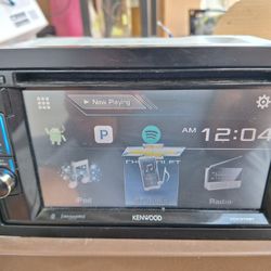 Kenwood Bluetooth Double Din Car Stereo 