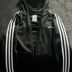 XL Adidas Zip Up Hoodie