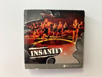 Insanity Total Body Workout Program Beach Body 10 Disc DVD - Complete Set