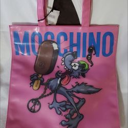 Moschino Pink Tote Handbag!