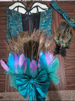 Starline premium peacock corset size M