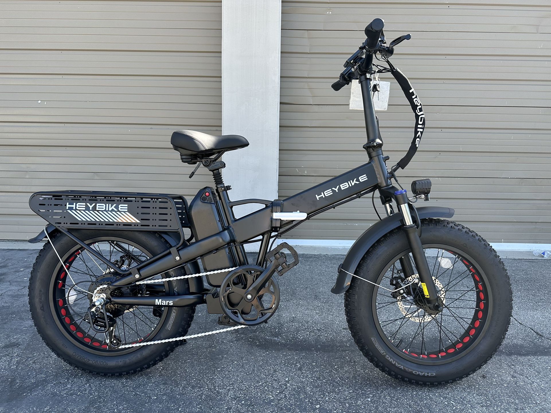 HEYBIKE Mars 2.0 750 Watts Fat tire Folding Electric Bike In Black